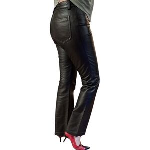 GAP Y2K genuine leather pants